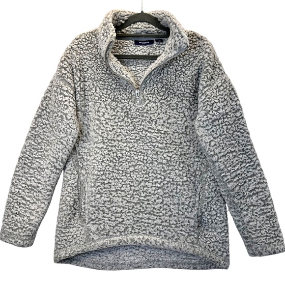 Arden B Jacket Pullover Coat Womens Size S Gray Cozy - Picture 1 of 6